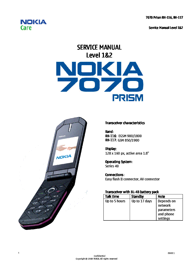 nokia c3-01 service manual pdf