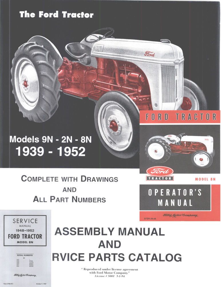 ford tractor shop manual download