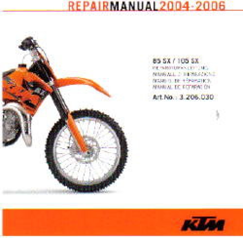 ktm 250 sx 2002 service manual