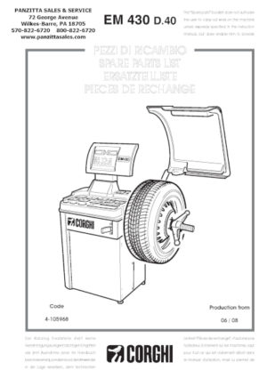 eewb305a snap on tire machine manual calibration weight
