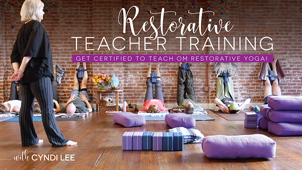 restorative yoga teacher training manual