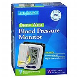 lifesource wrist blood pressure monitor manual
