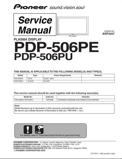 pioneer sa-730 service manual